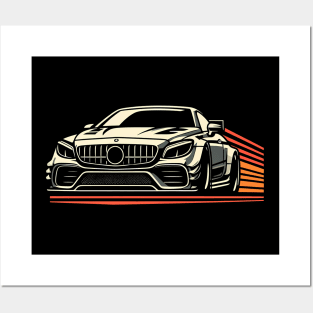 Mercedes CLK GTR Posters and Art